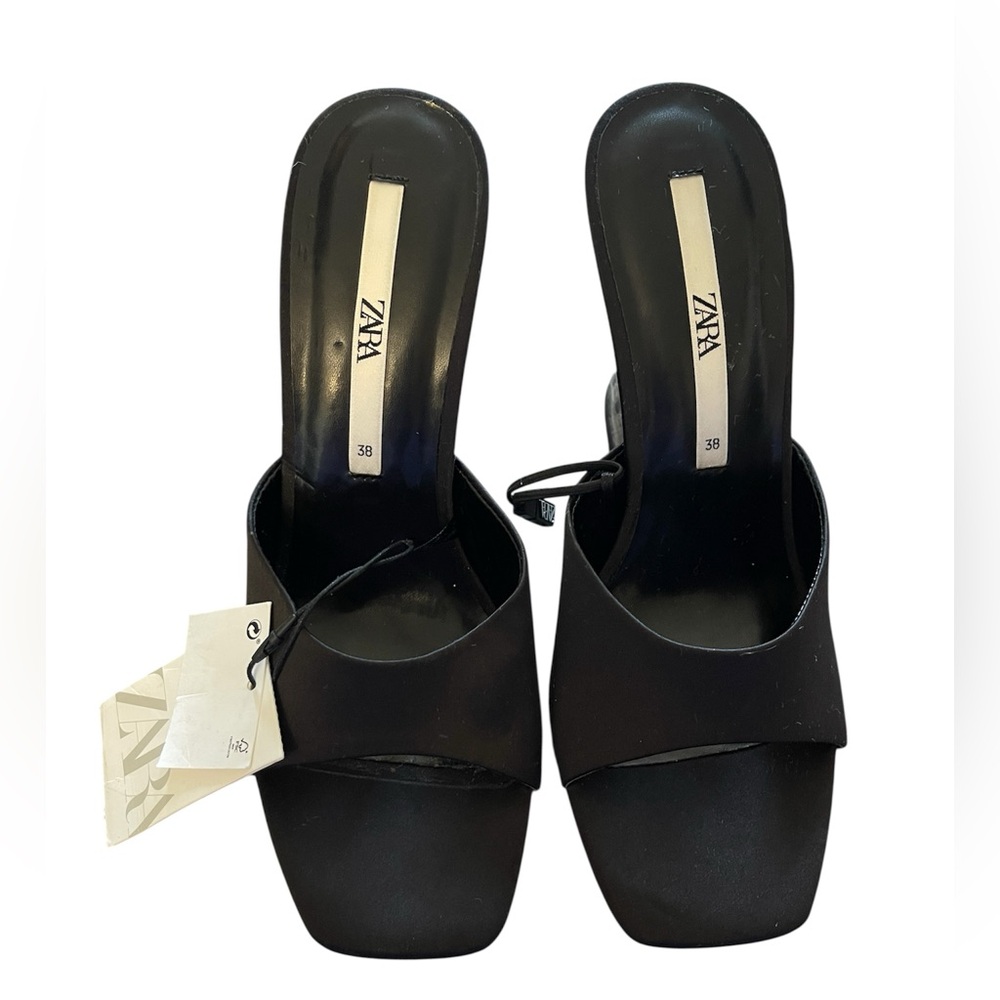 Retro Zara High-Heel Sandals Methacrylate Heels